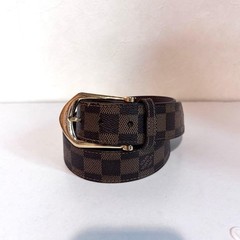 Louis Vuitton Pre-Owned Suntulle Riveted Belt Damier