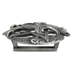 Pewter Crescent Raven Pentacle Belt Buckle – Dryad Design Pentagram Wicca Pagan