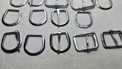 Mixed Lot 19 Belt Buckels Different Shapes And Sizes Some Vintage Also Vtg Spurs