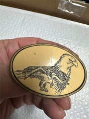 Vintage Oden Eagle Belt Buckle AS IS