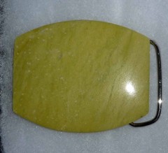 Handcrafted, Jasper, Agate Gemstone Belt Buckle polished natural stone- Pick 1
