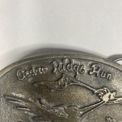 Roadrunner Bird Southwestern Belt Buckle Copper Tone Ceder Ridge Run B&H Buckles