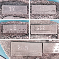 Vtg 80s/ 90s Cassoday Kansas Belt Buckle Lot of 9 Prairie Queen Festival