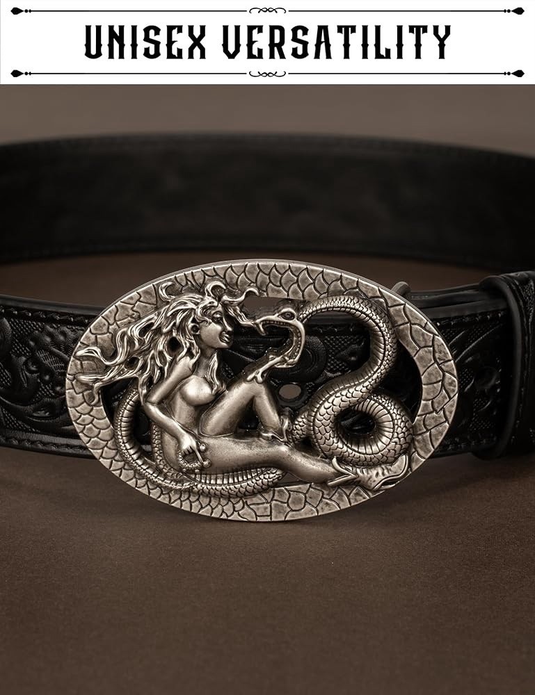 Western Cowboy Cowgirl Belt Buckle for Men women
