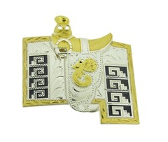 Horse shoe Ranchero Saddle Cowboy Western Rodeo Belt Buckle hebilla del cinturón