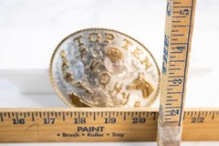 Vtg 1980 RMQHA Top Ten Trophy Belt Buckle Rocky Mountain Quarter Horse Colorado