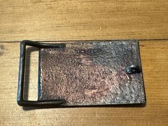 Vintage Wells Fargo and Company Bankers and Forwarders Rectangular Belt Buckle