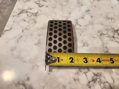 Foster Weld Belt Buckle Unique Modern Industrial Artisan Metal 2007
