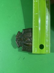 Volunteer Fireman Belt Buckle Vintage First Responders Rural FD VFD Firetruck