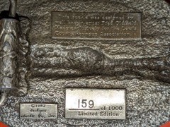 1983 Lewis Co Washington Rodeo Siskiyou Ltd Ed Belt Buckle #159/1000