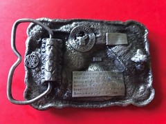 1983 Vintage Wild Ducks Mallards Siskiyou Belt Buckle