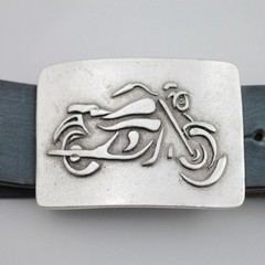 Motorcycle Belt Buckle Metal Vintage Style Western Outdoor