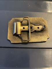 belt buckle Norfolk Southern Locomotive Dept. Roanoke Car Shop