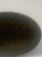 Vintage Brass Tommy Hilfiger Belt Buckle 3 1/4&Prime; x 2 1/4&Prime;