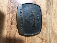1996 Handyman Club Of America Belt Buckle Brass