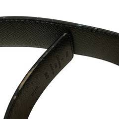 LOUIS VUITTON LOUIS VUITTON Belt M0157 Gray Size: 85 34