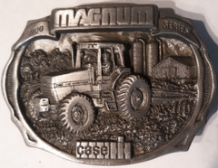 belt buckle Case 7100 Magnum series1987 limited edition 3.5&Prime; long gray oval