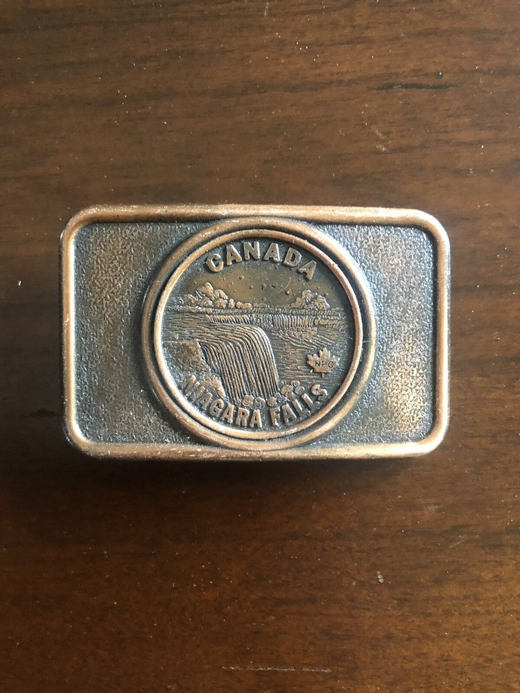 Niagara Falls Ontario Canada Toronto Metal Souvenir Unisex Men’s Belt Buckle