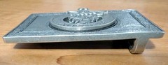 Stand Fast Gaelic Theme Scotland Kily Belt Buckle Pewter Pin