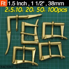 🌟 Brass Quick Release Belt Pin Buckle for 1.5&Prime; Belt Buckles for Firemen -Lot