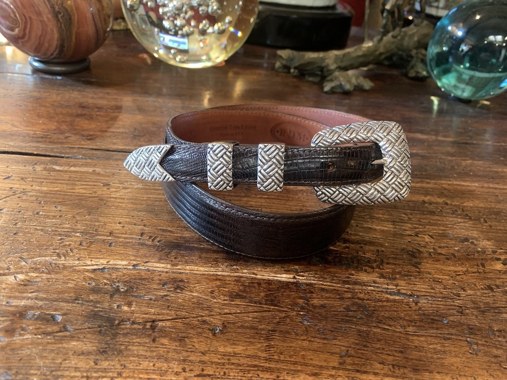 Douglas Magnus James Reid Style Sterling Silver Belt Buckle 31-33-1.25/.75”✅
