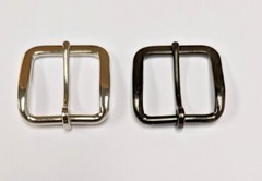 Lot of 100 Pieces Plain Belt Buckles 1-1/2&Prime; inch Black Nickel Plated Steel 1.5&Prime;