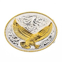 Golden Eagle Belt Buckle Heavy Metal Biker USA Cowboy Western Indian cowboy