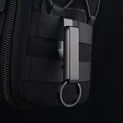 2PCS Duty Belt Key Holder with Keyrings for Police, Law Enforcement and Workers