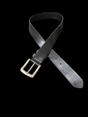 Great Land Outdoor Black Genuine Leather Belt Small / Medium 28-30&Prime;
