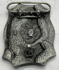 1996 NRA National Rifle Association Of America 125 Years Belt Buckle USA
