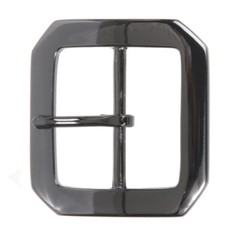 1 3/4&Prime; (45 mm) Nickel Free Center Bar Single Prong Octagon Belt Buckle