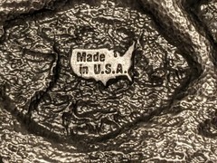 1871-1996 NRA 125th Anniversary American Flag Metal Belt Buckle-Made in USA