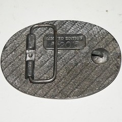 BELT BUCKLE – TOWN OF DEERPARK NY- VGC Textured relief finish. Limited Edition