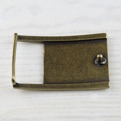 Rectangular Industrial Belt Buckle, Biker Belt Buckle Modern Design