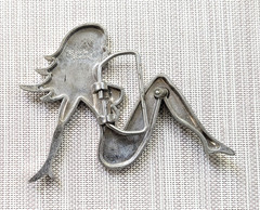 Sexy Trucker Mud Flap Girl Chrome Belt Buckle by Rock Rebel