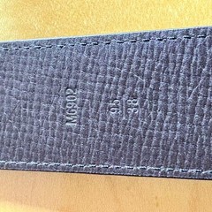 Louis Vuitton Pre-Owned Belt Suntulle Initial Utah Leather