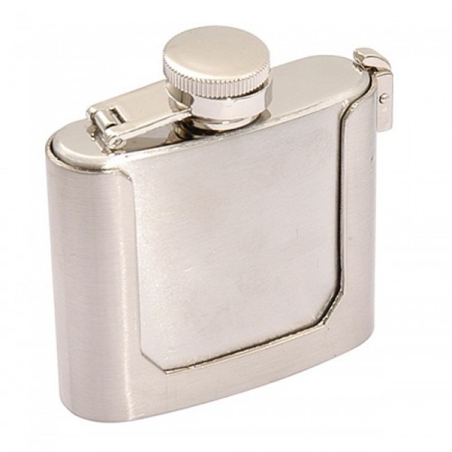 Belt buckle skull wing with storage & flask Funtional Gadgets