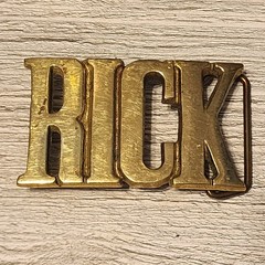 Choice – Vintage Belt Buckle – Fonz – Texas – BASS – Hesston – Fire Truck