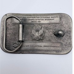 Pewter Premier Industrial Corp Indy 500 Belt Buckle