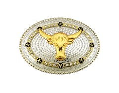 Aztec Bull Skull Belt Buckle Western Cowboy Men Cowgirl Women New Rodeo Texas