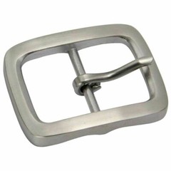 5 Pcs Stainless Steel Belt Buckles Men&rsquo;s/Women Center bar Pin Belt Buckle 1.5 in