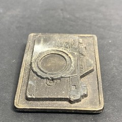 Vintage Miranda Camera Belt Buckle Genuine Original Brass