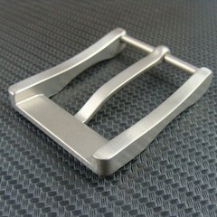 Titanium Pin Single Tongue Buckle Anti allergy Belt Buckle for 1.5&Prime; Belt Z295A
