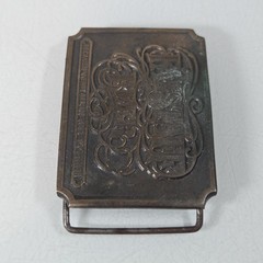 Vintage Falstaff Beer Bronze Belt Buckle Because We&rsquo;re All In This Together