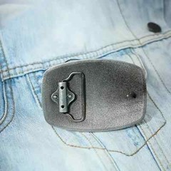 America Second Amendment Belt Buckle 2A, 2nd, Freedom, Guns Antique Silver Tone