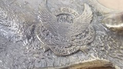 Vintage 1980 Tow Truck Wrecker Driver Belt Buckle American Buckle Co.