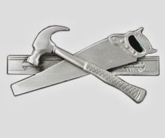 Carpenter Belt Buckle New Men GAP Product Pewter Metal Western Rodeo Cowboy Gift
