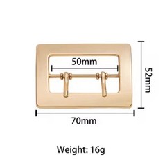 Sam Browne Replacement Belt Buckle 50mm Pass Through Fits 2” Belt 70mm x 52mm