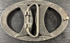 Hurley International Clothing Co. Cut Out Logo Limited Edition Metal Belt Buckle