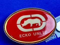 Ecko Unltd Belt Buckle Attention Grabbing Led Lights! W/ Fresh Battery